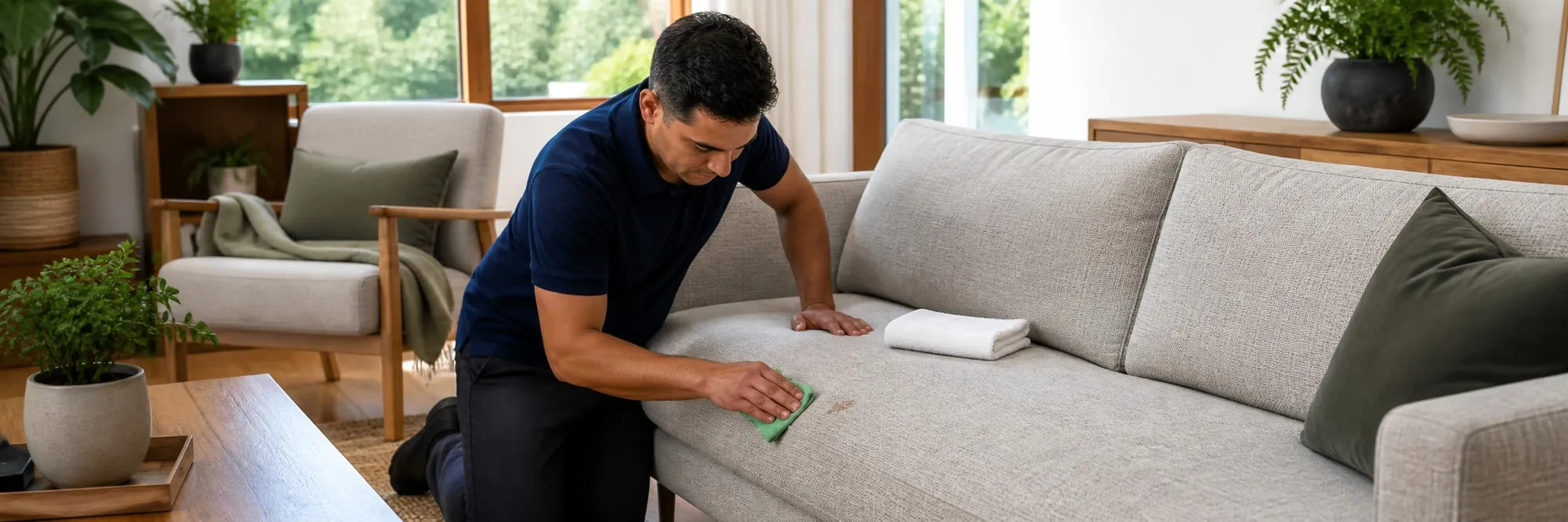 How to clean a fabric couch without ruining it