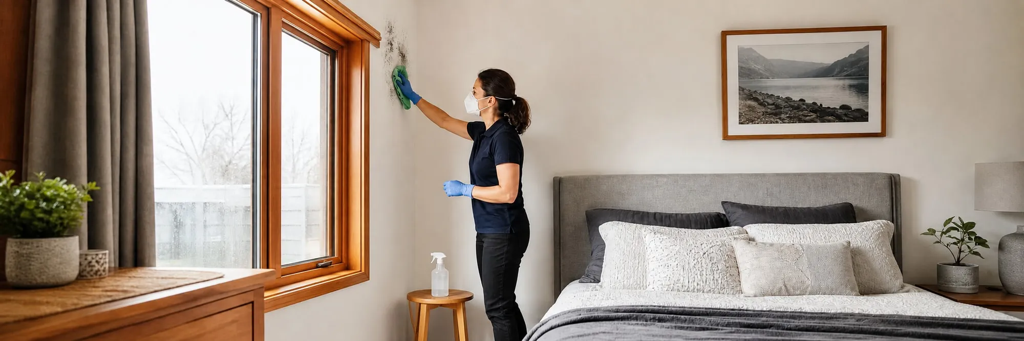 How to get rid of mould on walls, and keep it off