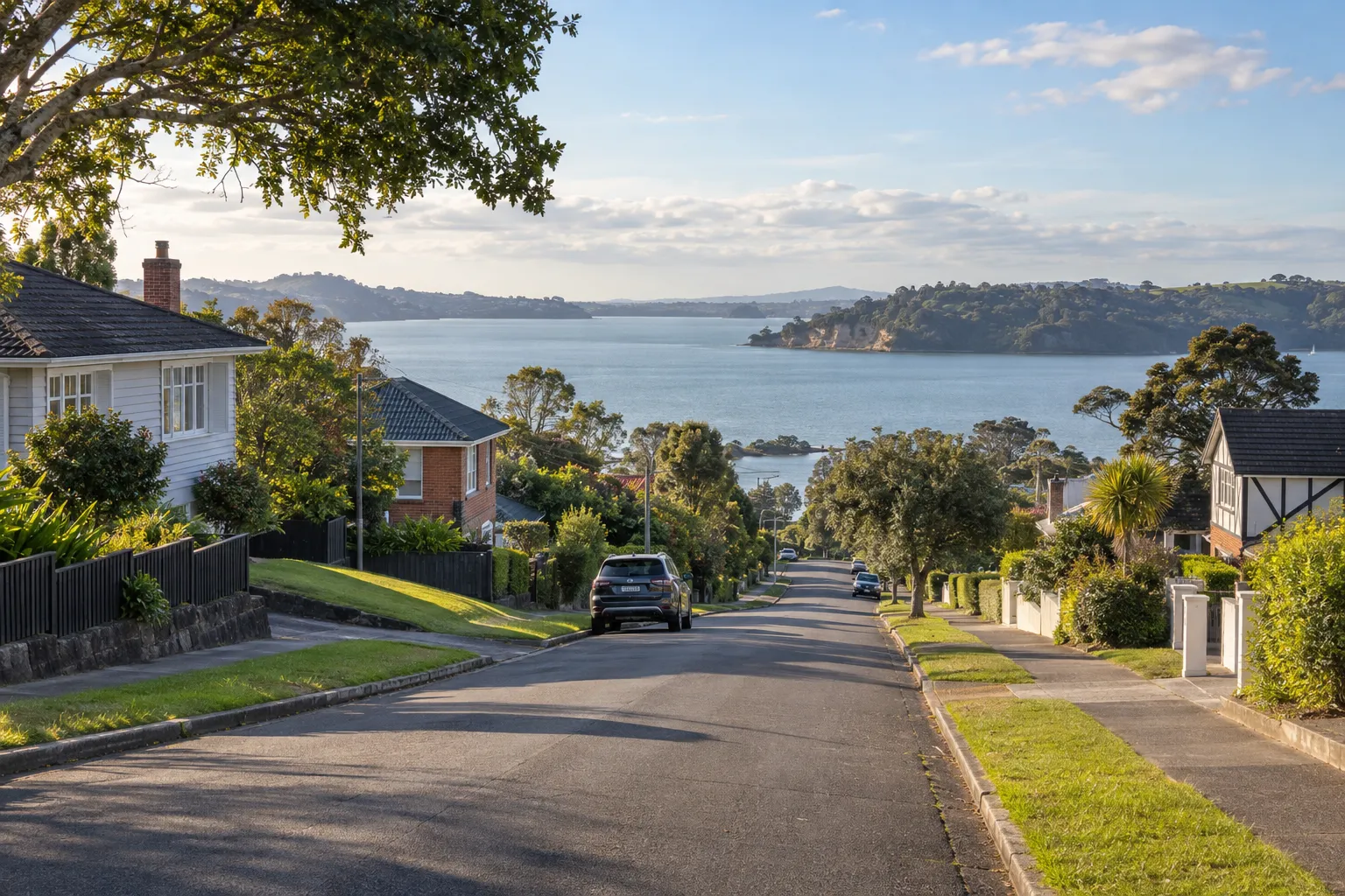 Established Blockhouse Bay homes overlooking the Manukau Harbour